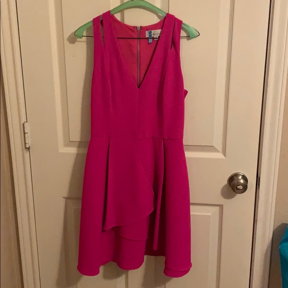 Hot Pink Dress Short